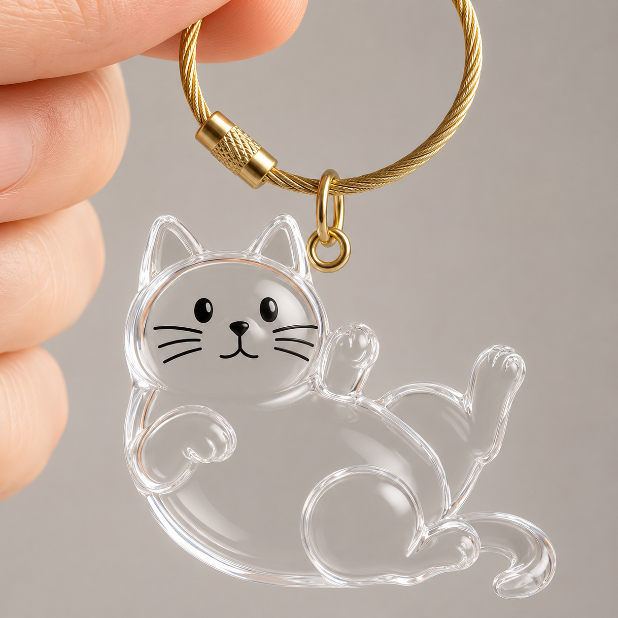 Llavero Recuerdo Gatito